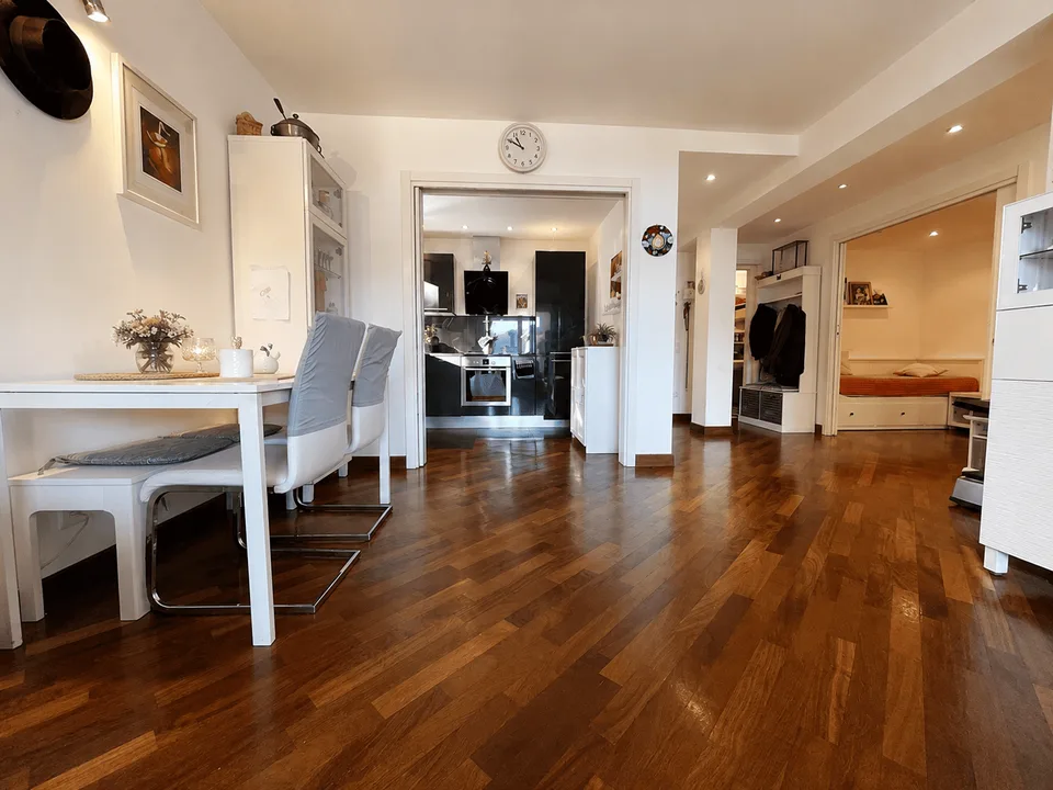 AMPIO APPARTAMENTO 2.5 CON VISTA LAGO E POSTEGGIO ESTERNO