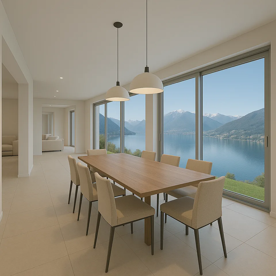 STUPENDE UND EXKLUSIVE SEEVILLA 6.5 ZIMMER IN PUGERNA