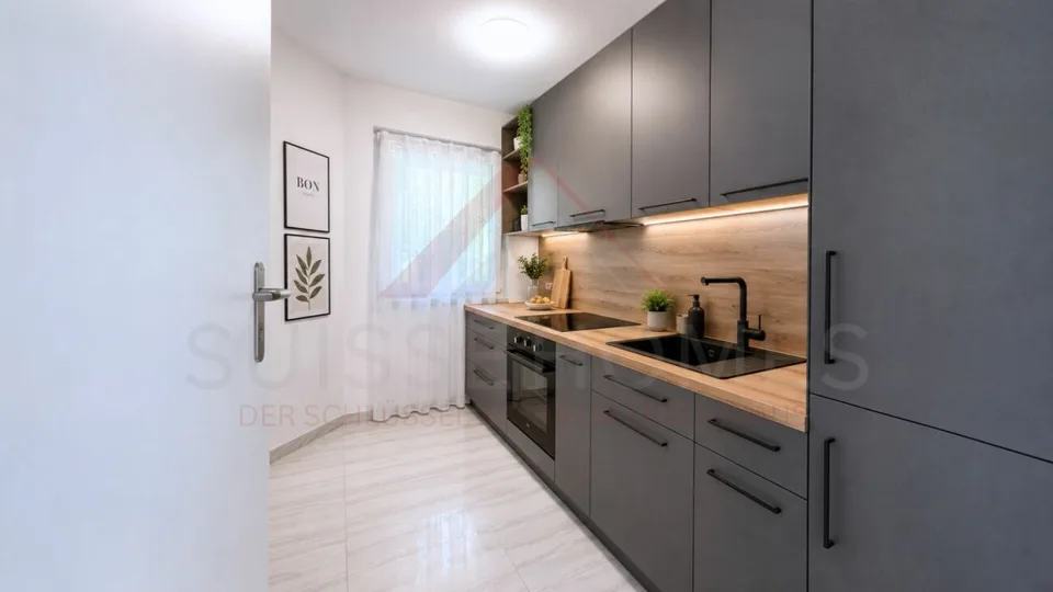 Wohnen über dem Vierwaldstättersee - 3 Zimmer Wohnung mit freier Küchengestaltung