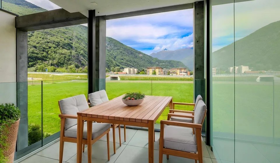 APPARTEMENT 2.5 PIÈCES LUMINEUX ET MODERNE À BELLINZONA