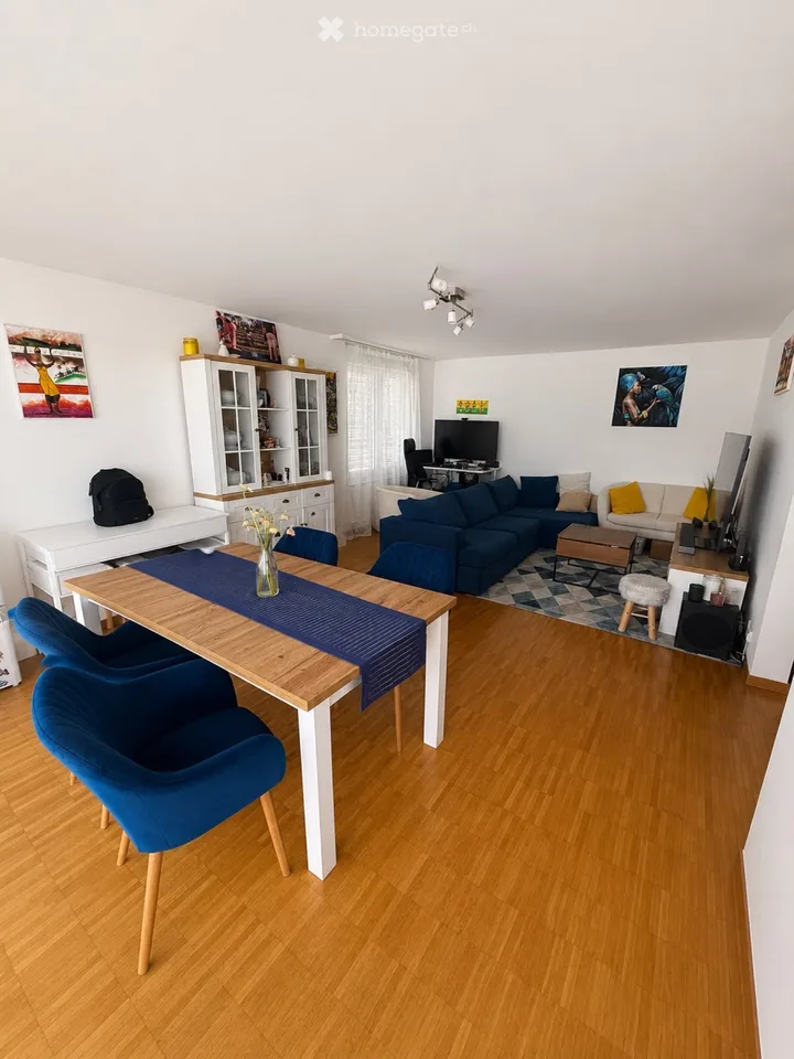 Attico di 3 locali con grande terrazza e vista sul lago