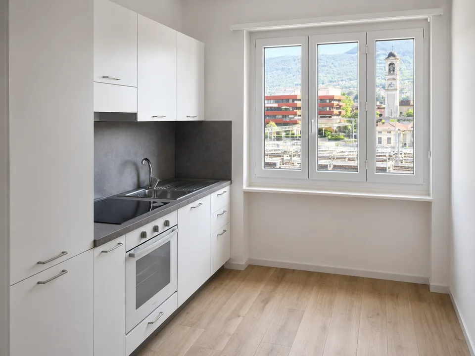 CHIASSO - AFFITTASI 3.5 LOCALI CON TERRAZZA RISTRUTTURATO