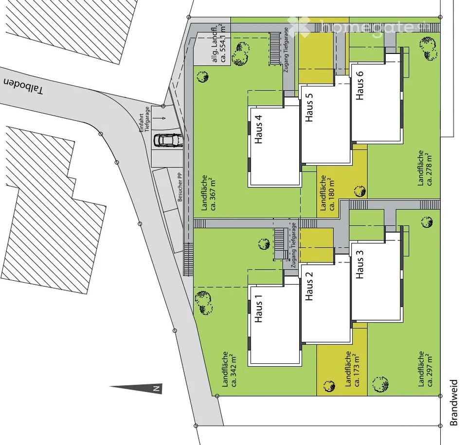 230qm Einfamilienhaus - Grosses Wohnzimmer mit Terassen an 3 Seiten / Master Suite mit Dachterasse
