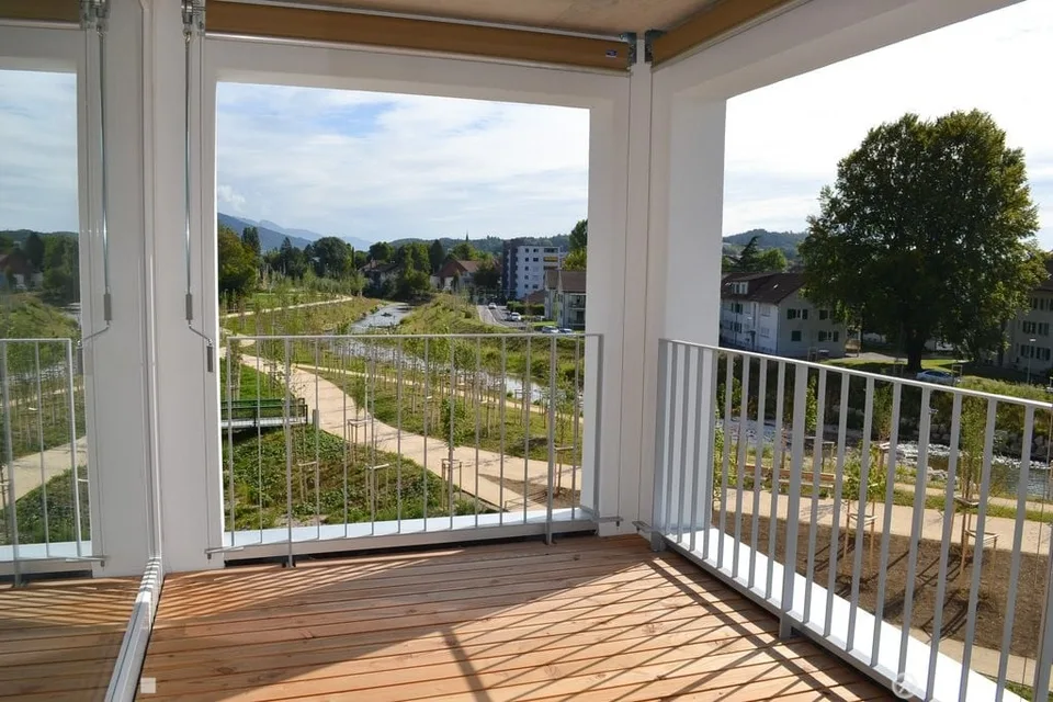 Wohnen mit Ausblick auf die Bieler Schüssinsel