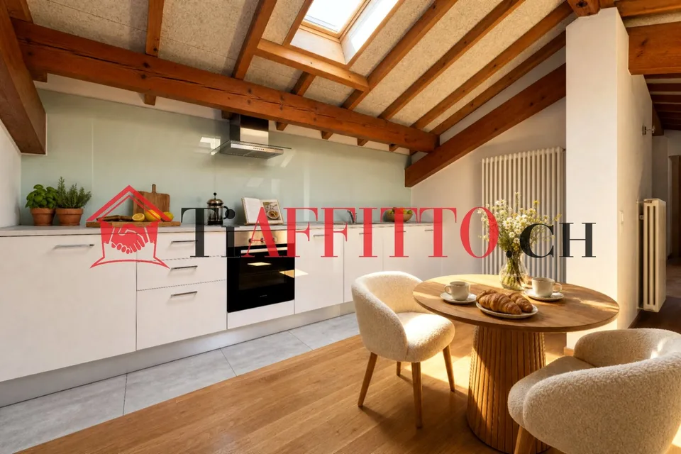 ENORMES LOFT MIT TERRASSE UND BURGENBlick IN BELLINZONA