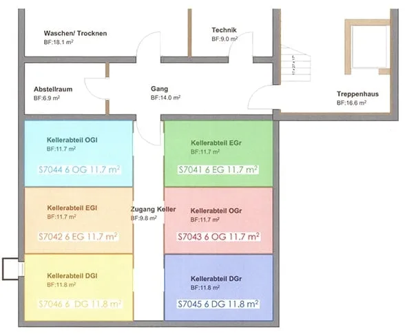 Helle 3.5-Zimmer-Dachwohnung mit Balkon in Speicher AR