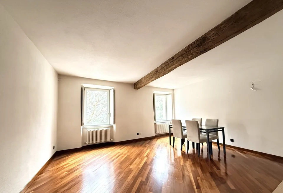 Louez de superbes appartements deux pièces dans un palais historique à Morcote