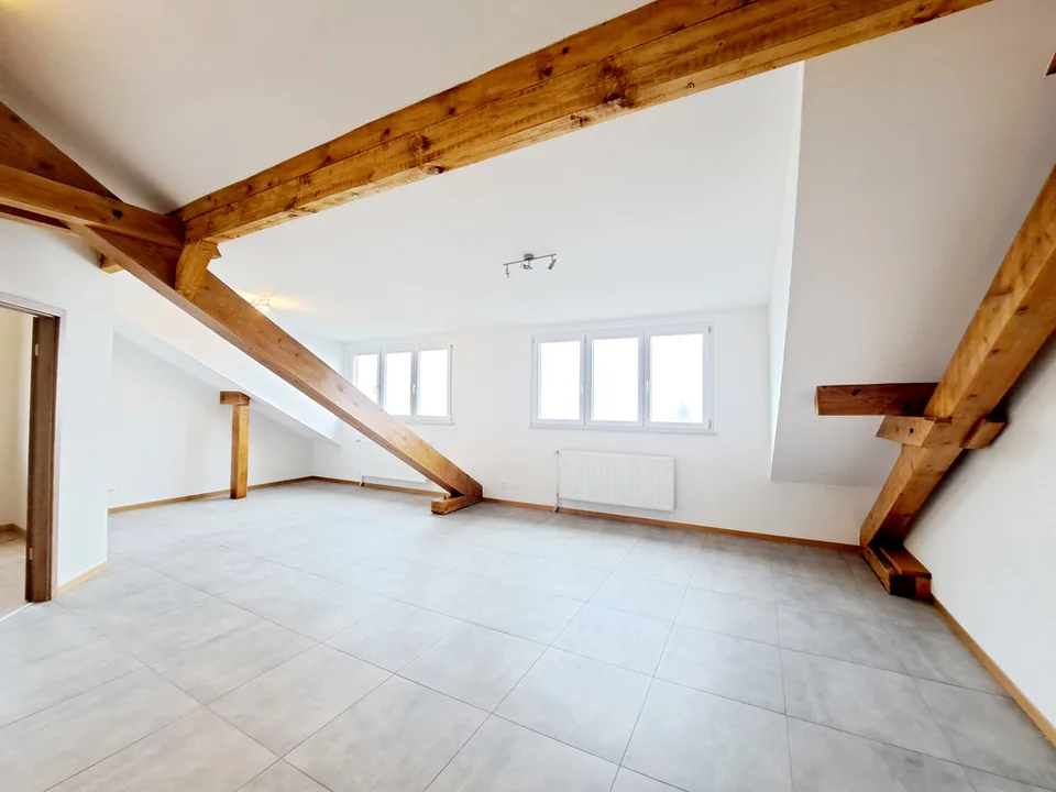 Helles 2,5-Zimmer-Appartement im Dachgeschoss, neu