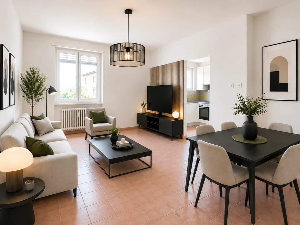 ÉTAGE ÉLEVÉ - Bâtiment rénové