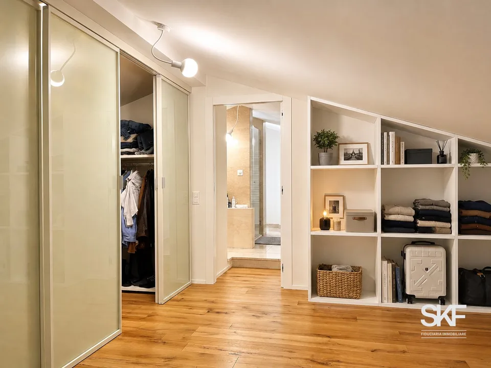 MONTAGNOLA - Exklusives 5.5-Zimmer-Duplex mit Seeblick zum Verkauf – Foto 8 von 18