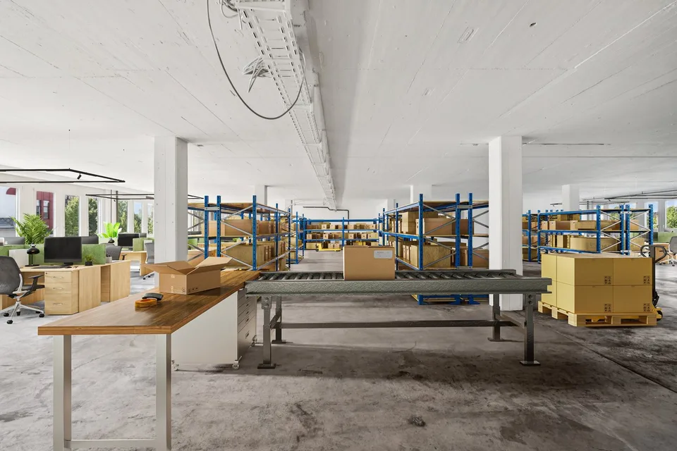 878 m² d'espace de bureau et commercial à Cham, combinable de manière flexible – photo 10 sur 13