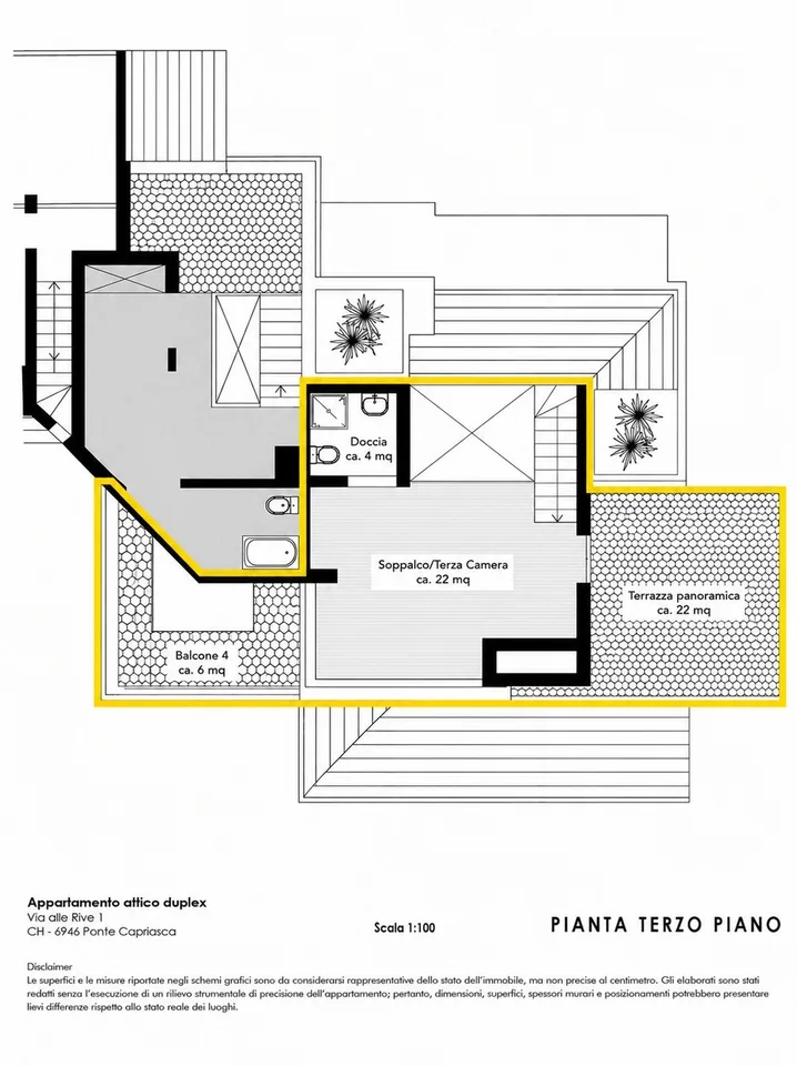 Appartement duplex en location