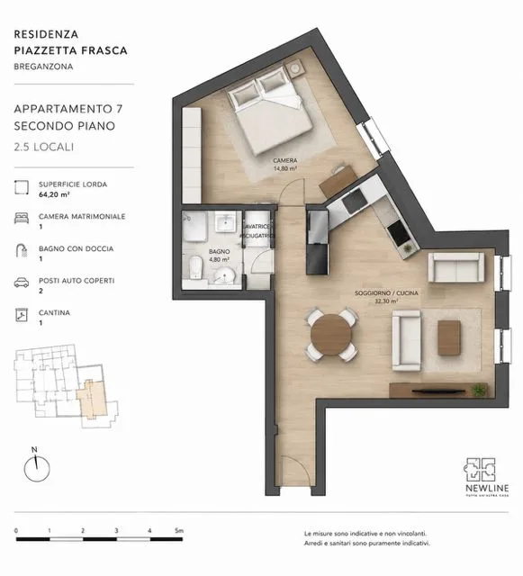 Zentral, ruhig und komfortabel – Exklusive 2.5-Zimmer-Wohnung – Foto 6 von 20