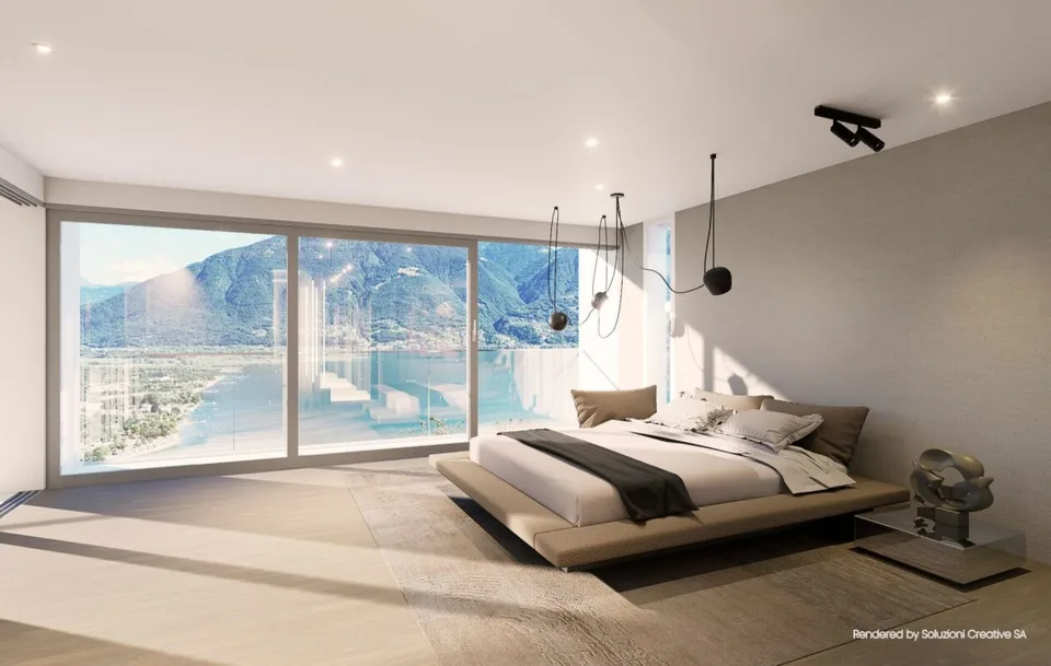 Lussuoso 5.5 locali: modernità ed eccellenza con vista lago – photo 7 of 27