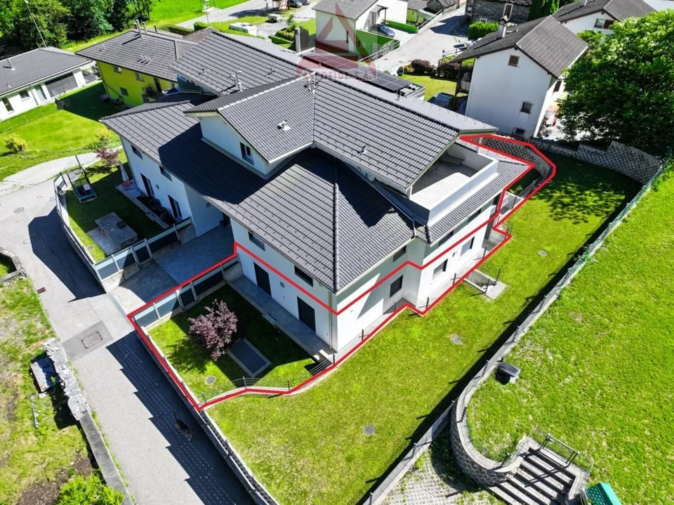 Luminoso 3.5 locali con giardino / Helle 3.5-Zimmer-Wohnung mit Garten