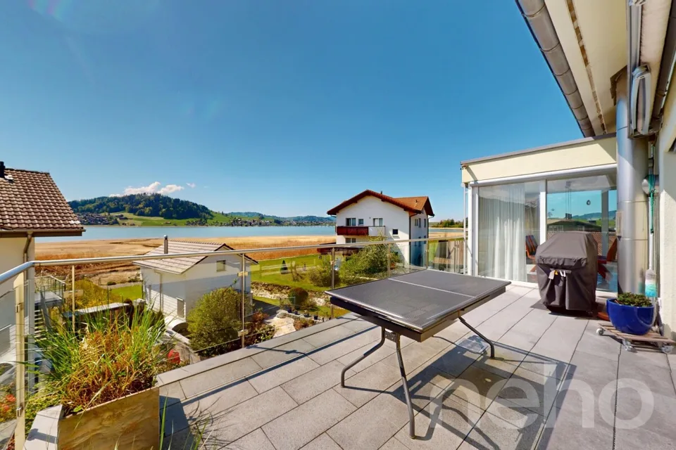Living with a wide view of Sihlsee ? Peace, light, and panorama combined – photo 14 of 19