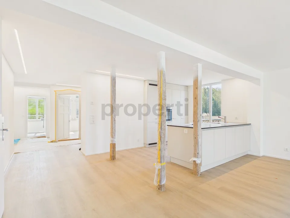 Maisonette moderna di 4,5 stanze con balcone, Rheineck