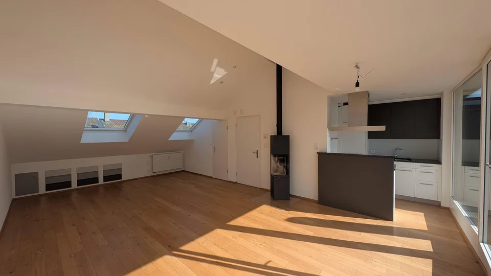 Wohnen über den Dächern  Stilvolle Loftwohnung mit grosser Dachterrasse!