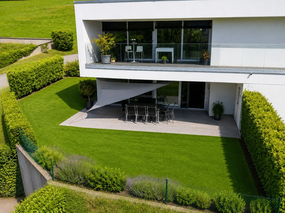4,5 locali - situazione unica - vista panoramica - giardino - terrazza