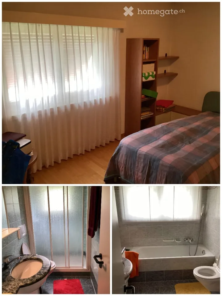 Appartamento in casa bifamiliare a Biasca con vista