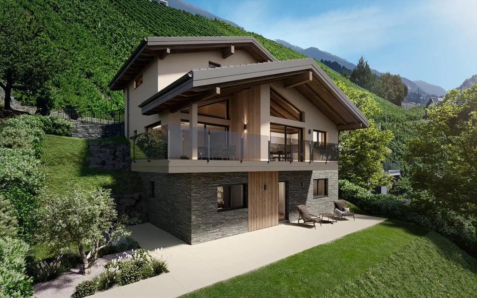 A VENDRE SPLENDIDE VILLA 5.5 PCES A AYENT