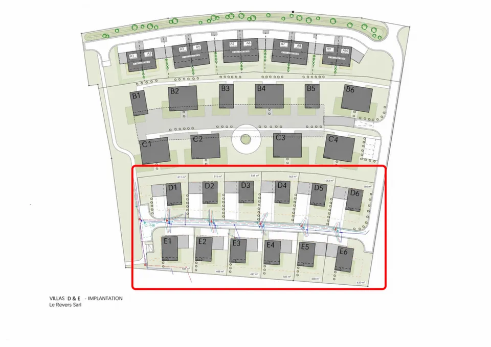 12 Villas individuelles neuves de 6.5 pces à Sâles
