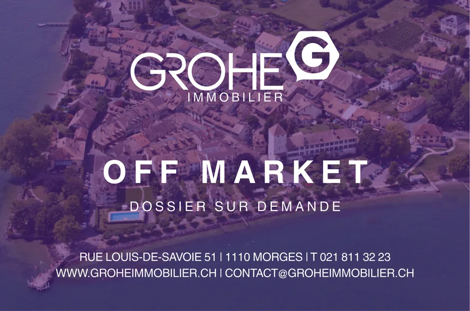 Ensemble immobilier de rendement au coeur de Moudon