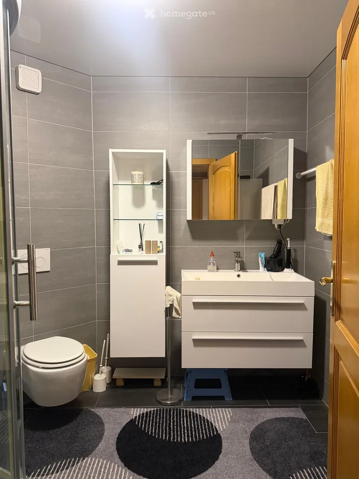 À Louer : 3.5 pièces en duplex et avec garage.