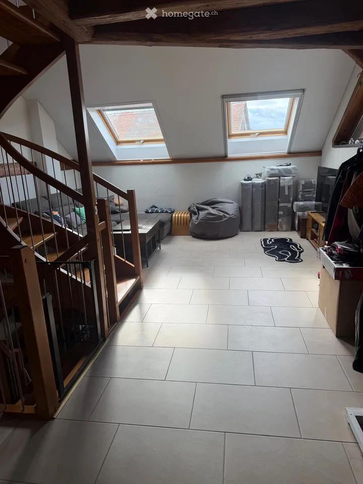 À Louer : 3.5 pièces en duplex et avec garage.