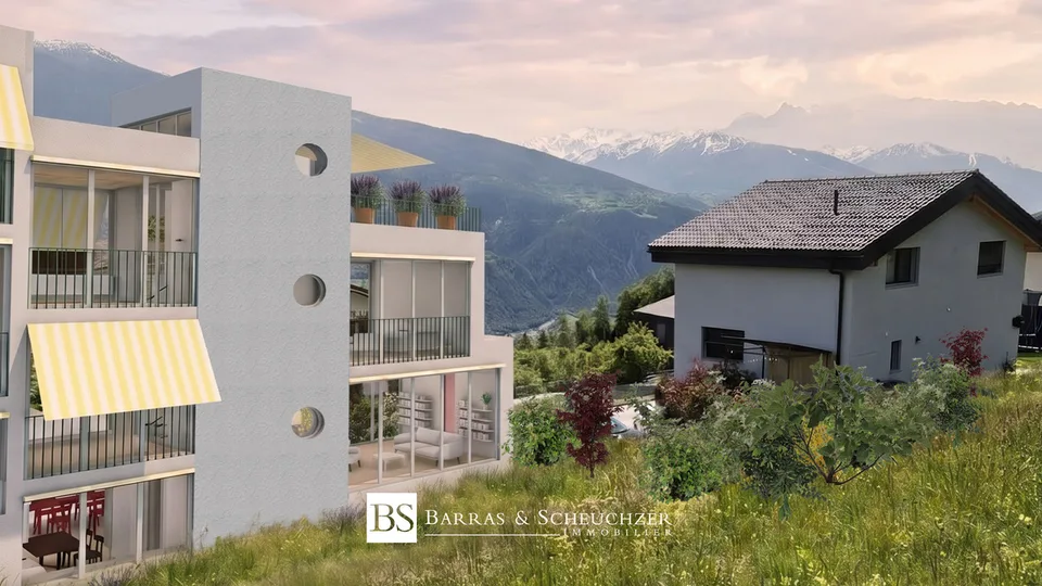 Casa nuova con terrazza panoramica e giardino