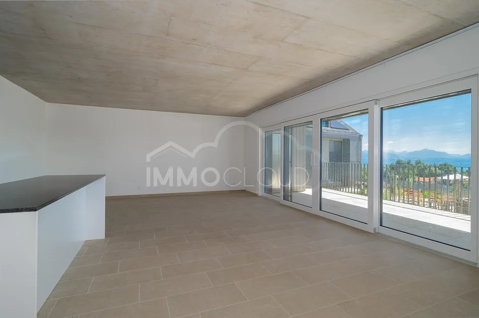 Esposizione a sud e vista sul Lago di Ginevra