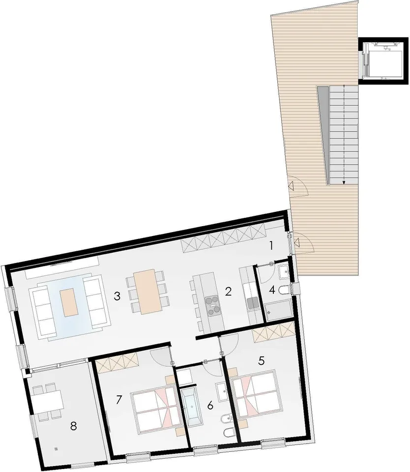 Moderno appartamento 3.5 locali con cantina, Biasca – foto 16 di 16