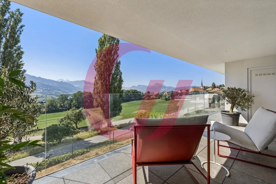 Magnifique appartement de 5.5 pièces avec vue imprenable !