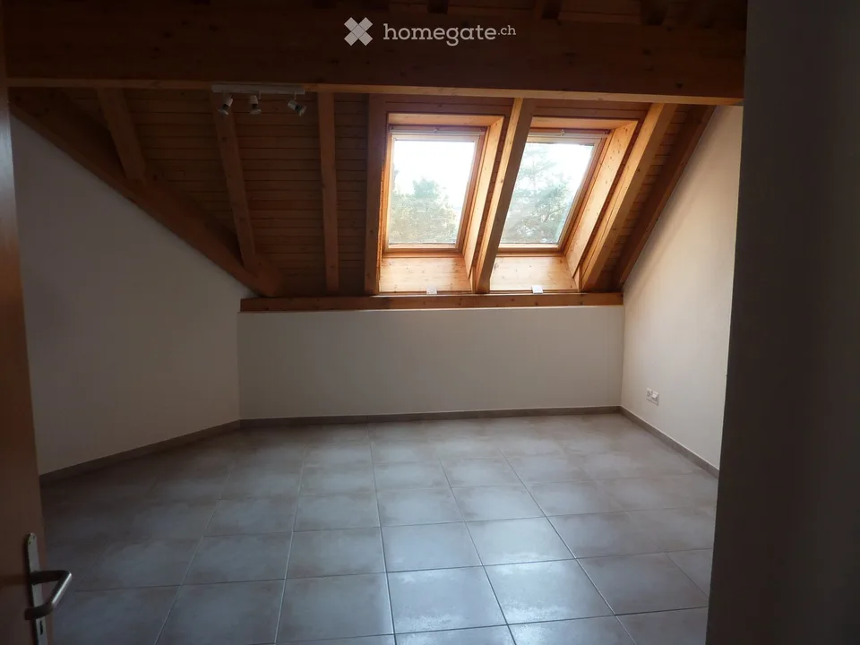 Dachwohnung für Familie