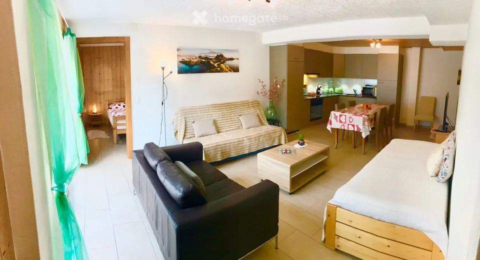 Wohnung - 2.5 Zimmer - Saxon - Übernahme des Mietvertrags