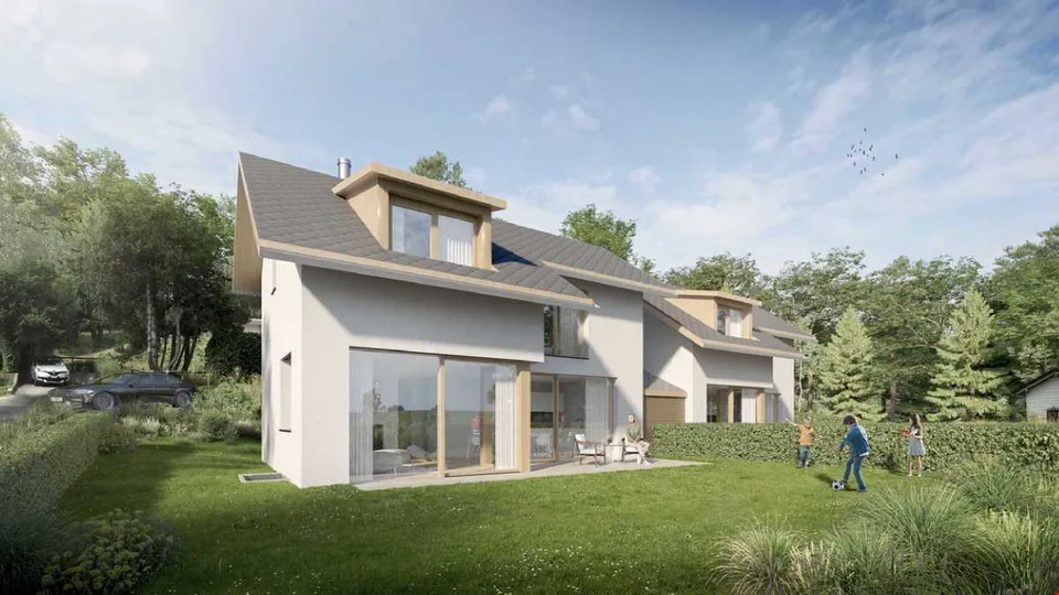 NUOVO PREZZO !! Progetto di 2 ville di 6 locali Minergie
