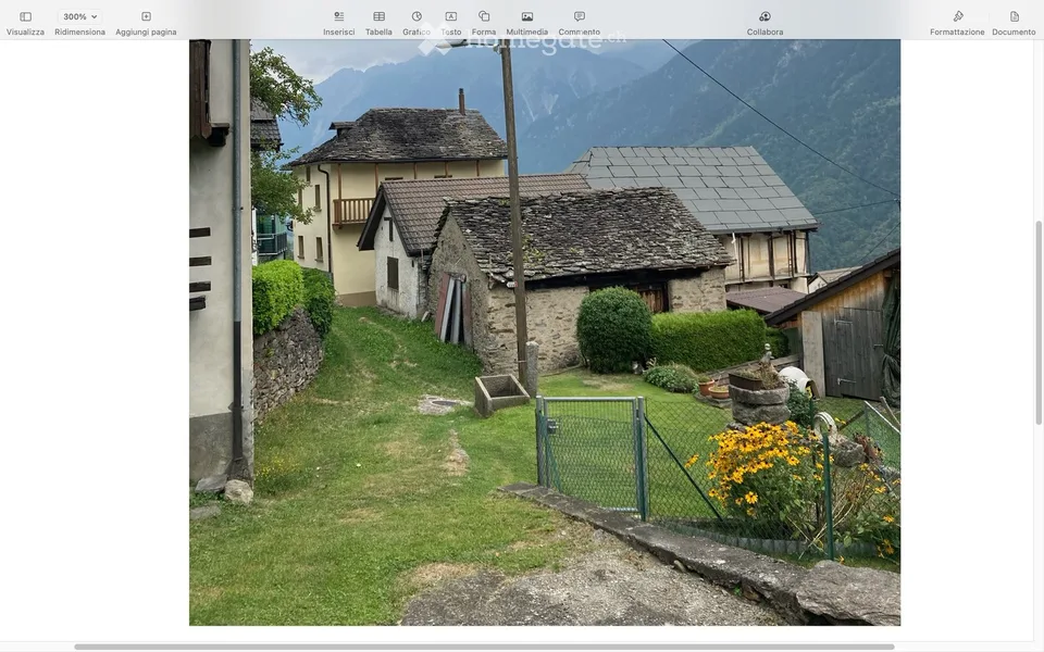 Rustico indipendente a Leontica con LICENZA APPROVATA
