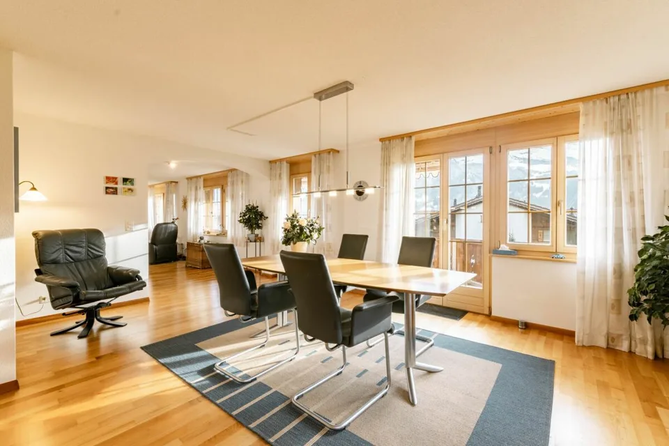 Appartement 4.5 pièces spacieux dans le chalet Gemel avec vue sur les montagnes – photo 8 sur 20
