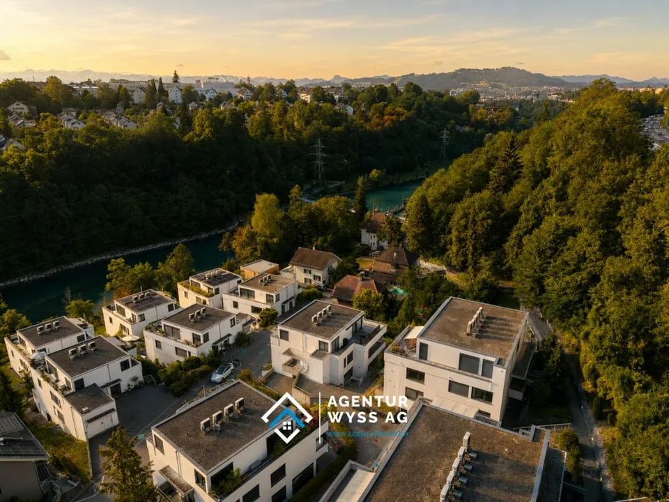 Exklusive Duplex Attikawohnung direkt an der Aare