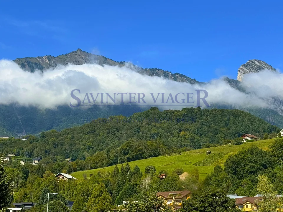 Albertville-centre. T4 traversant, 2 balcons. Viager