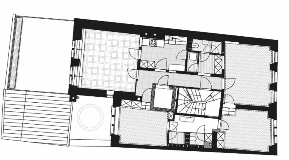Appartements de luxe entièrement servis dans un bâtiment historique au centre-ville – photo 20 sur 20