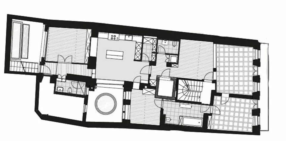 Appartements de luxe entièrement servis dans un bâtiment historique au centre-ville – photo 19 sur 20