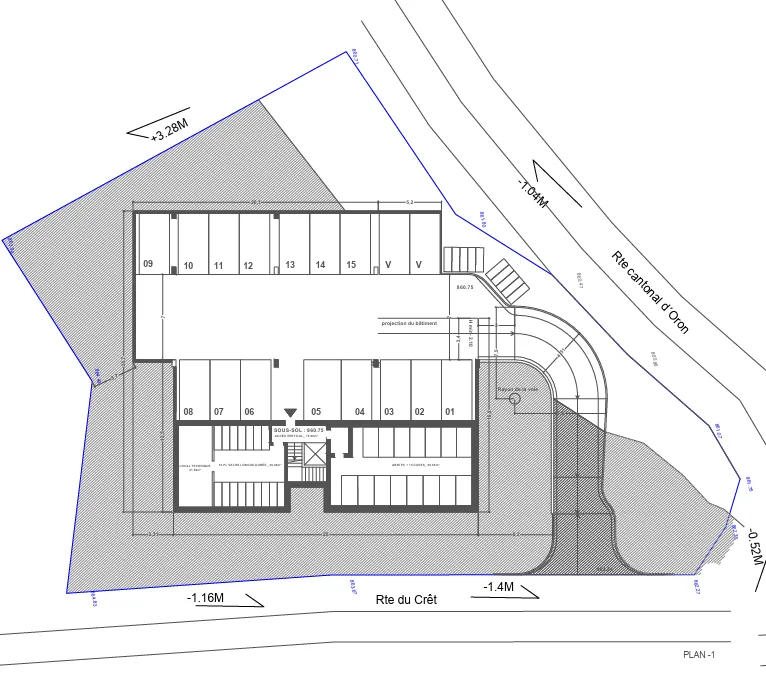 Progetto immobiliare - Vuisternens La Joux, a 10 minuti da Bulle