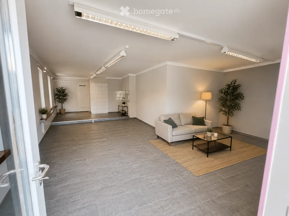 Helles und vielseitiges Gewerbelokal an sehr guter Lage. Ideal für Laden, Büro, Praxis oder Atelier