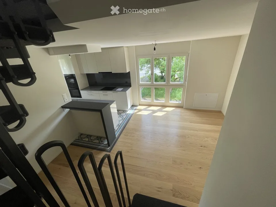 4.5-Zimmer-Attika-Maisonette mit Dachterrasse