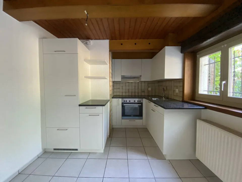 Appartement de 2 pièces avec terrasse au rez-de-chaussée