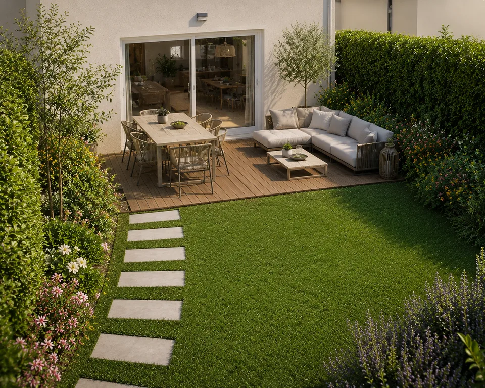 Spacieux appartement 5.5 pcs avec jardin privatif