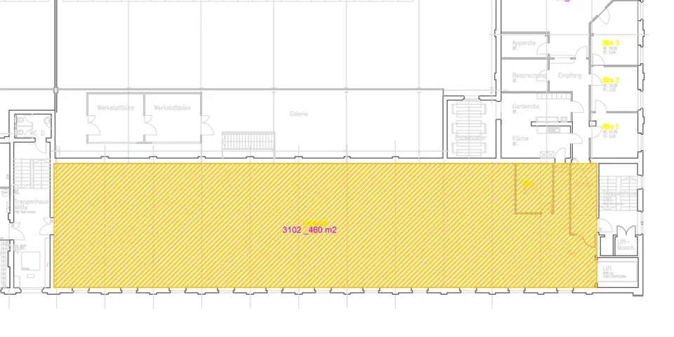 710 m² Gewerbe / Produktion mit Lagerfläche an exzellenter Lage – Foto 8 von 8