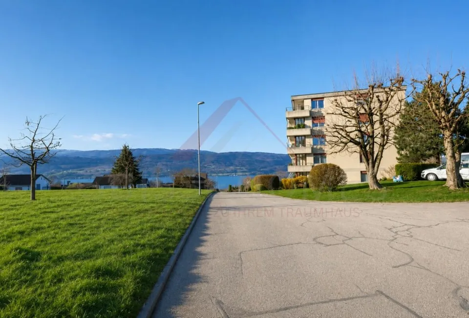 Maison de famille exclusive avec piscine, sauna, vue sur le lac, et terrain de 1'443 m² à Gerolfingen