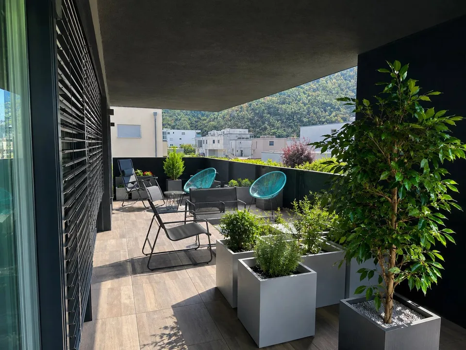 Appartement 3.5 pièces avec grande terrasse couverte